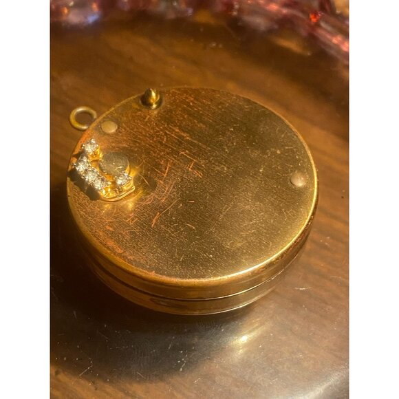 Vtg REUGE Swiss Music Box Pendant Necklace | Plays "Somewhere My Love" | Romanti - Picture 9 of 11